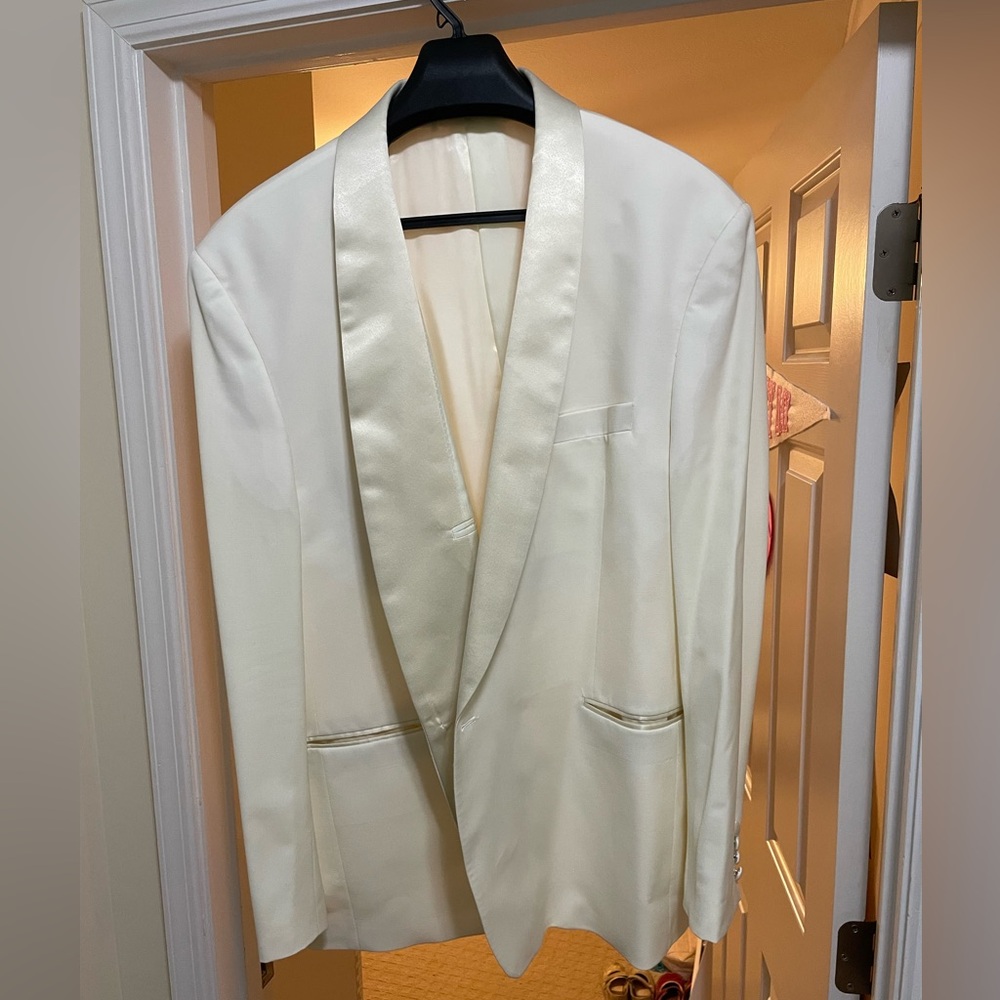 White dinner jacket